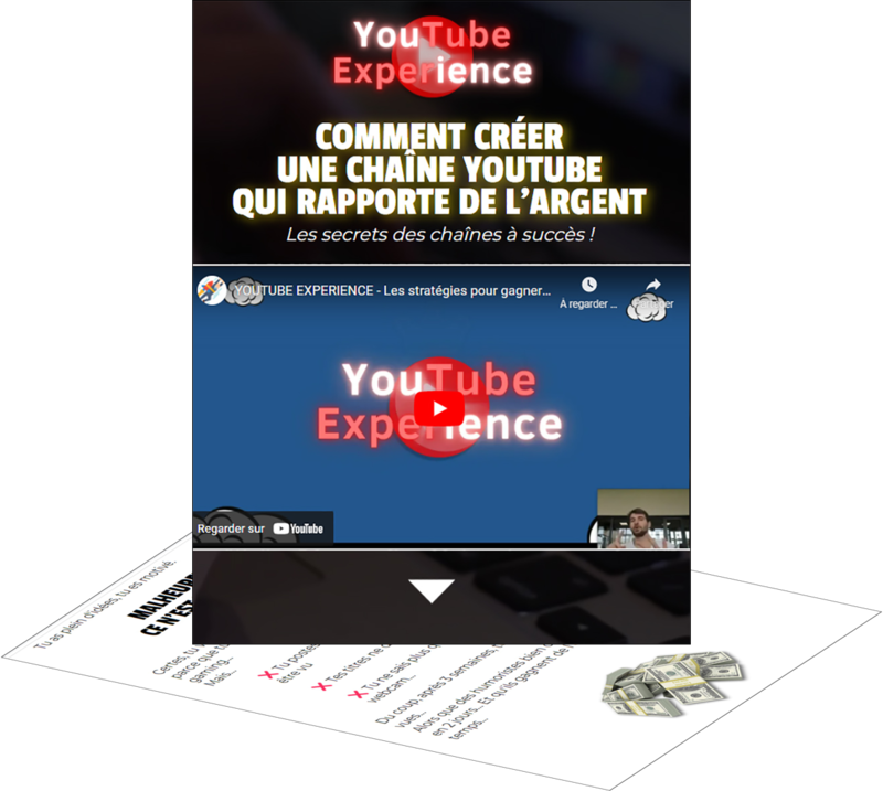   .  YOUTUBE Experience - #experience #professionel #youtube